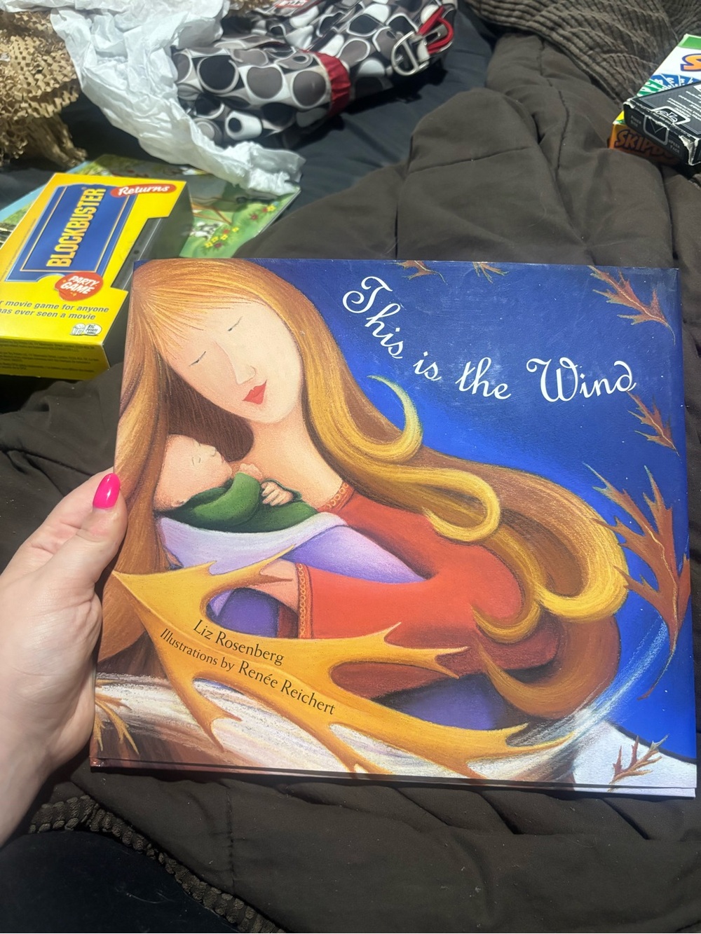 This is the Wind - Book (Blue, Orange)